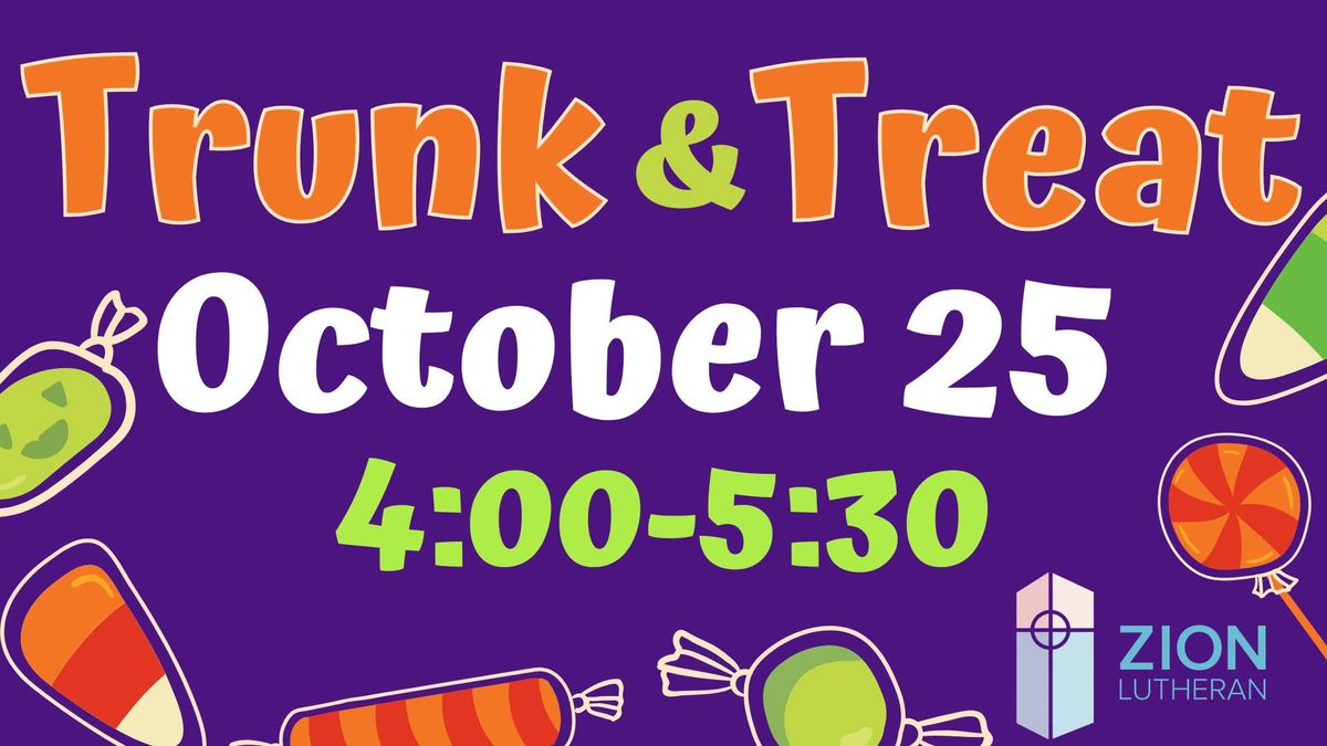 Zion Lutheran Trunk and Treat