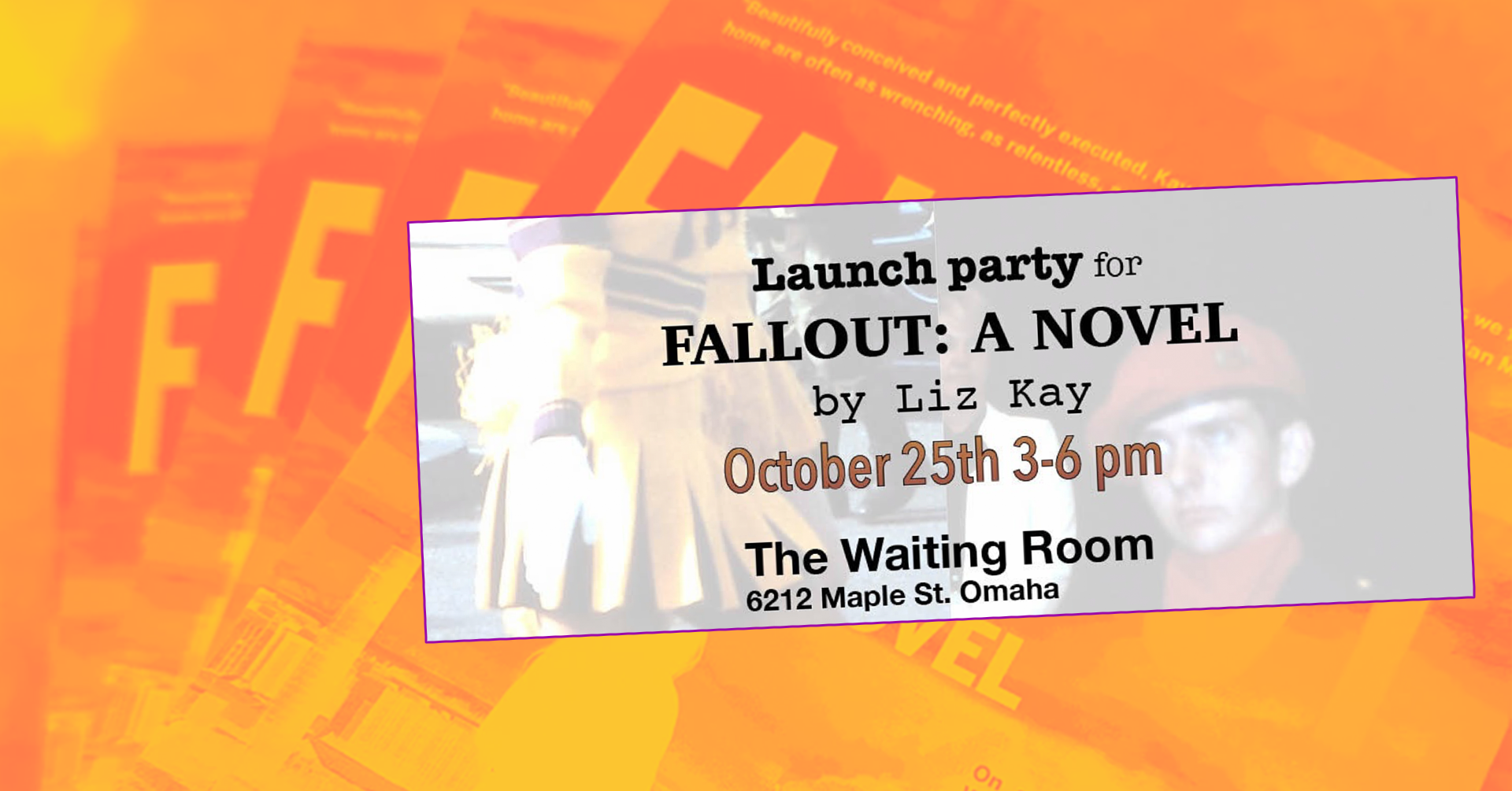 Liz Kay's 'Fallout' Novel Launch Party