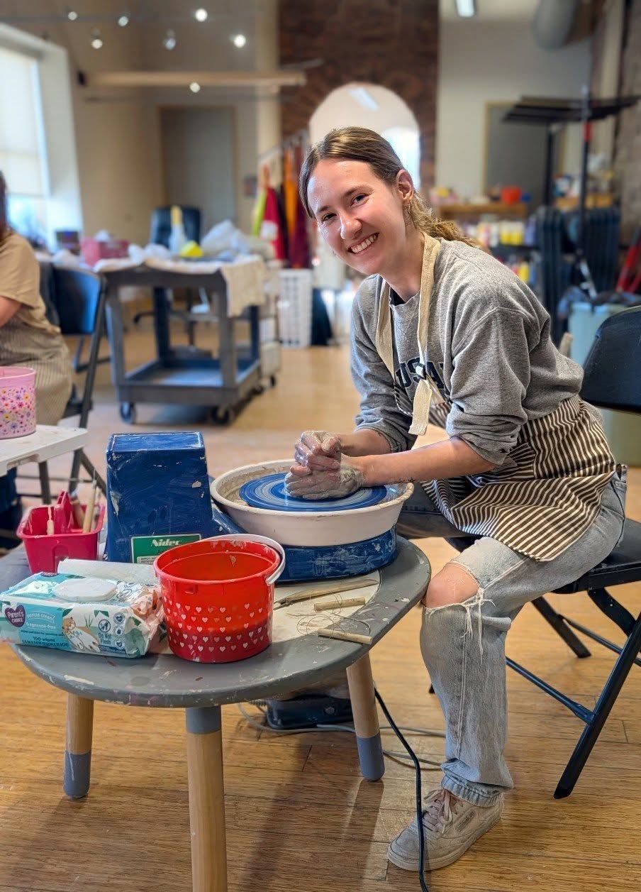 Pottery Wheel Class with Mattie at Mosaic