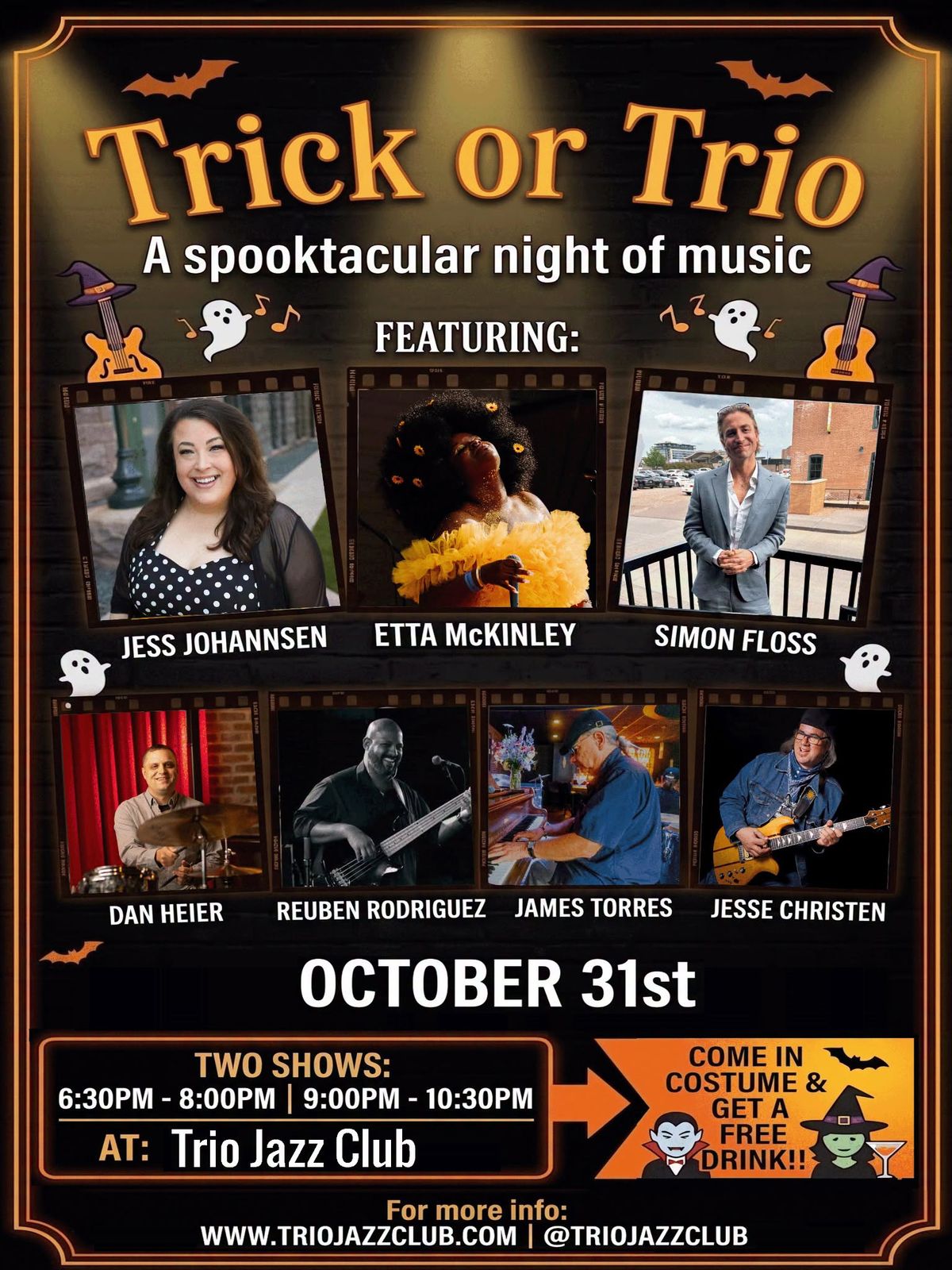 Trick or Trio: A Spooktacular Night of Music at Trio Jazz Club