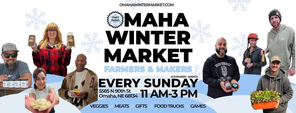 Omaha Winter Farmers Market: Opening Sunday at the Fowling Warehouse