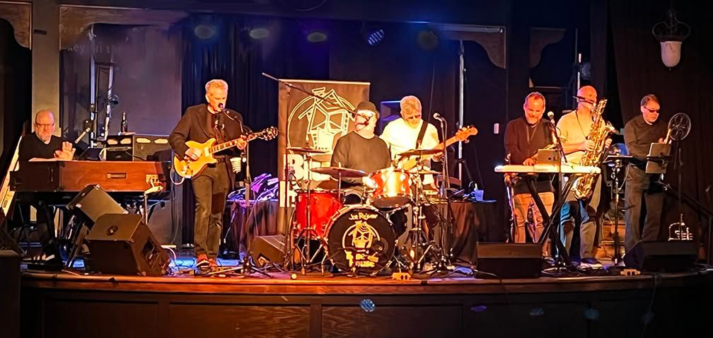 Blue House with the Rent To Own Horns at The B. Bar