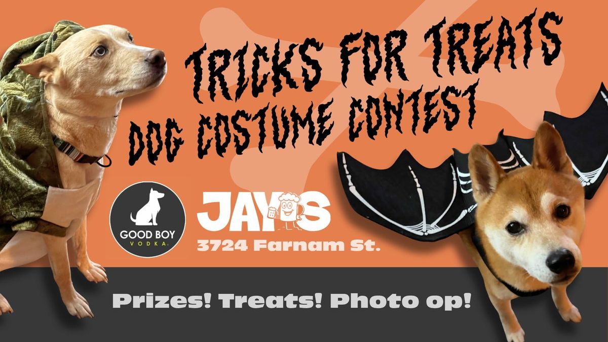 Tricks for Treats: Dog Costume Contest at Jay's Games & Beer Garden