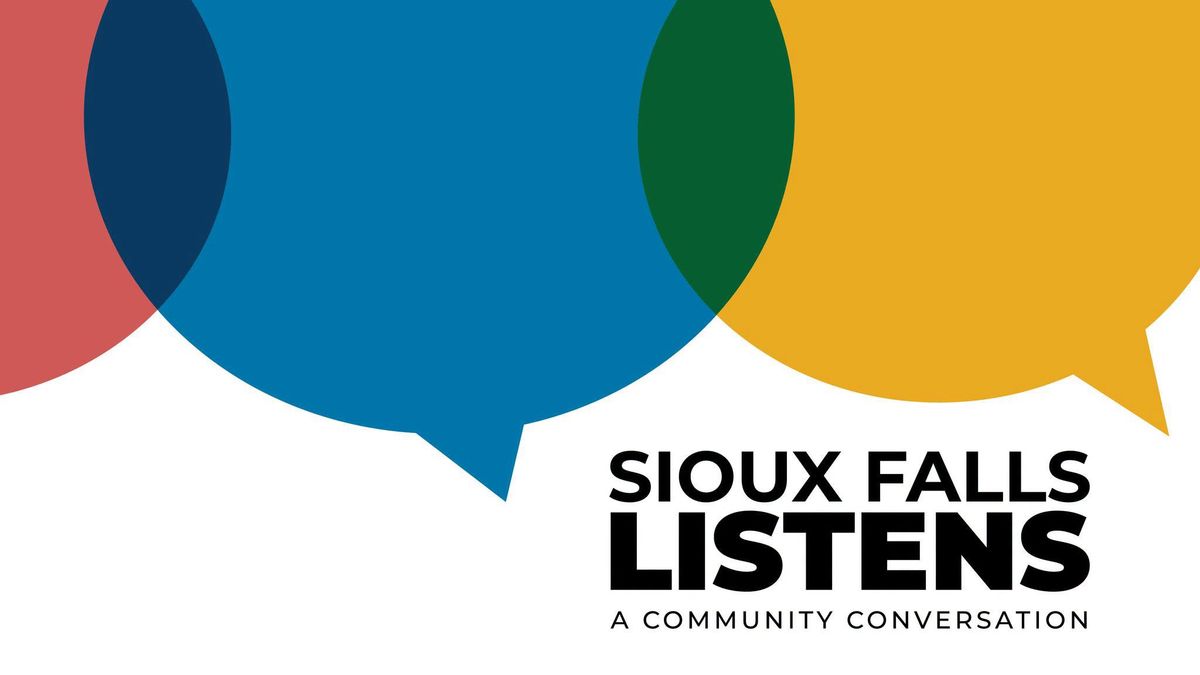Sioux Falls Listens — community session with Mayor Erickson (Downtown Library)