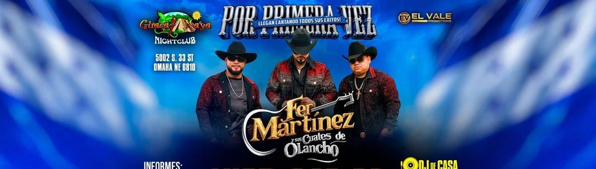 Fer Martinez y Sus Plebes de Olancho at Guaca Maya