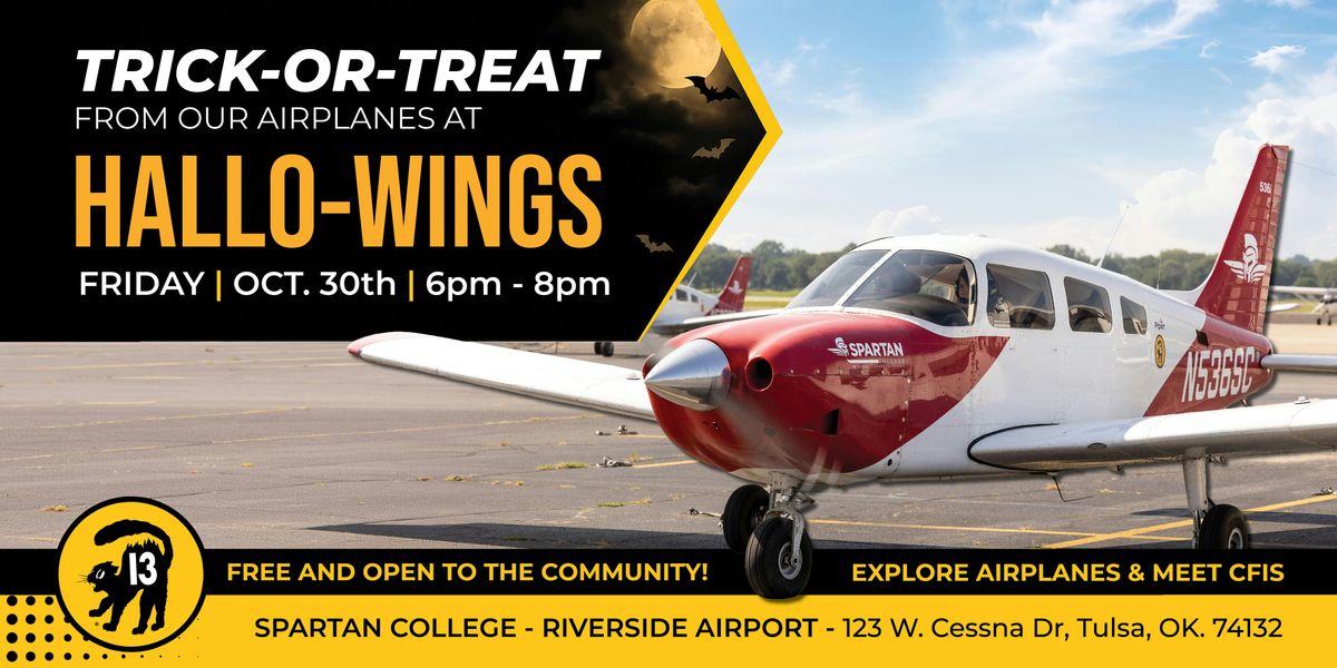 Hallo-Wings: Trick-or-Treat from Airplanes at Spartan College