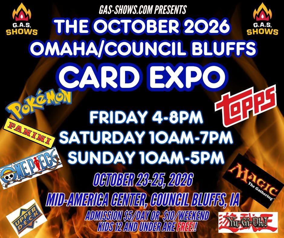 Omaha/Council Bluffs Card Expo (Sunday)