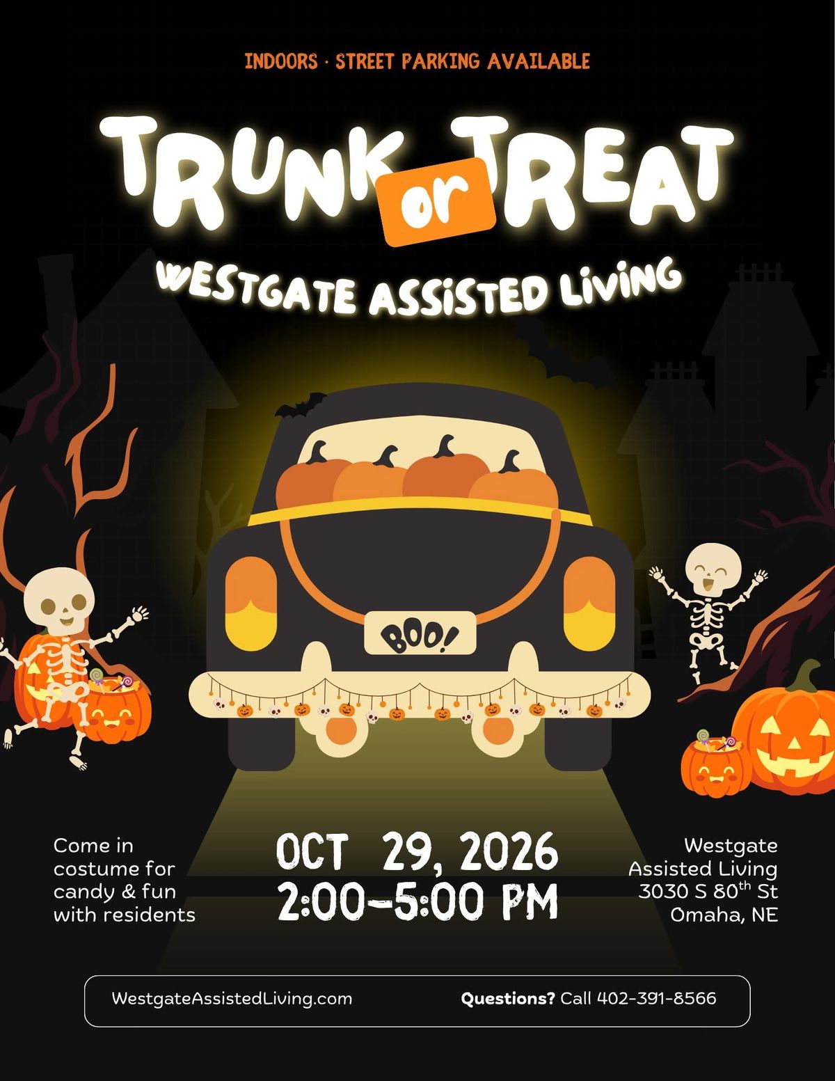 Indoor Trunk or Treat at Westgate Assisted Living