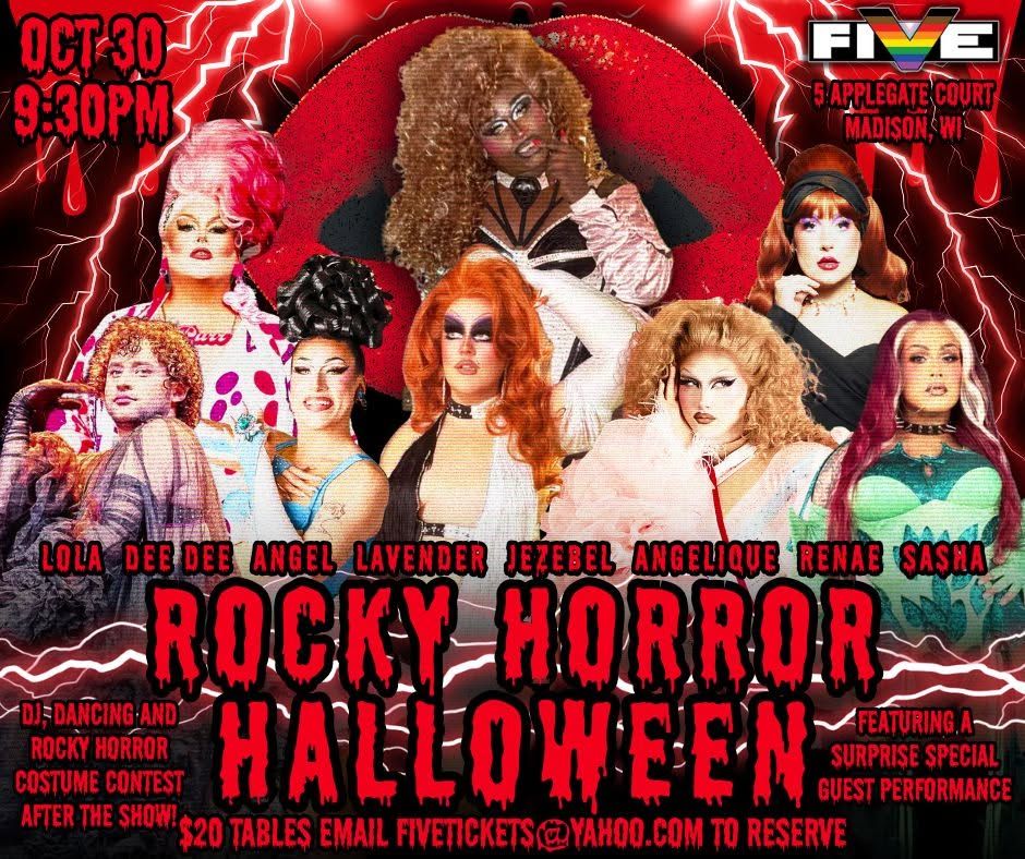 Rocky Horror Halloween at FIVE Nightclub