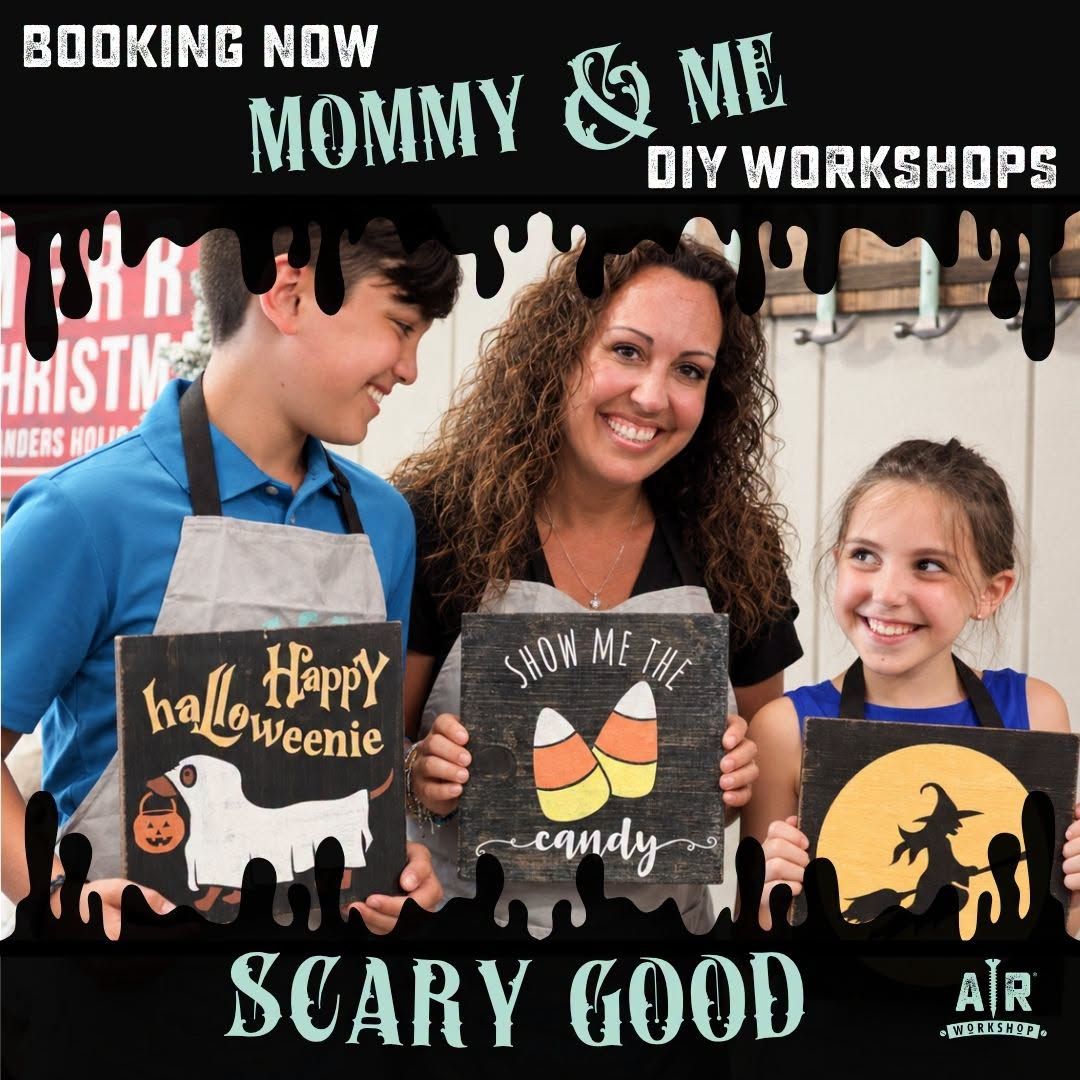 Mommy & Me Halloween DIY Morning at AR Workshop