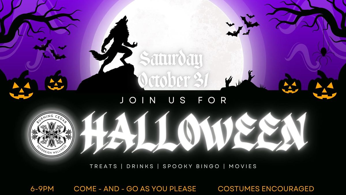 Halloween Movie Marathon & Spooky Bingo at Burning Cedar
