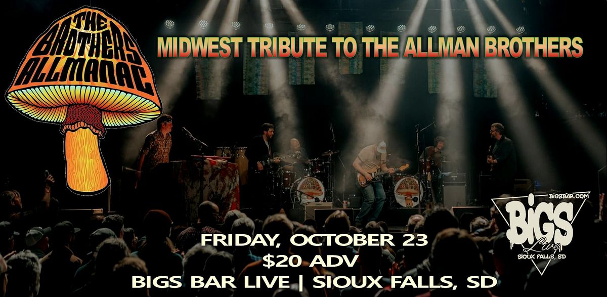 The Brothers Allmanac (Allman Brothers tribute) at Bigs Bar
