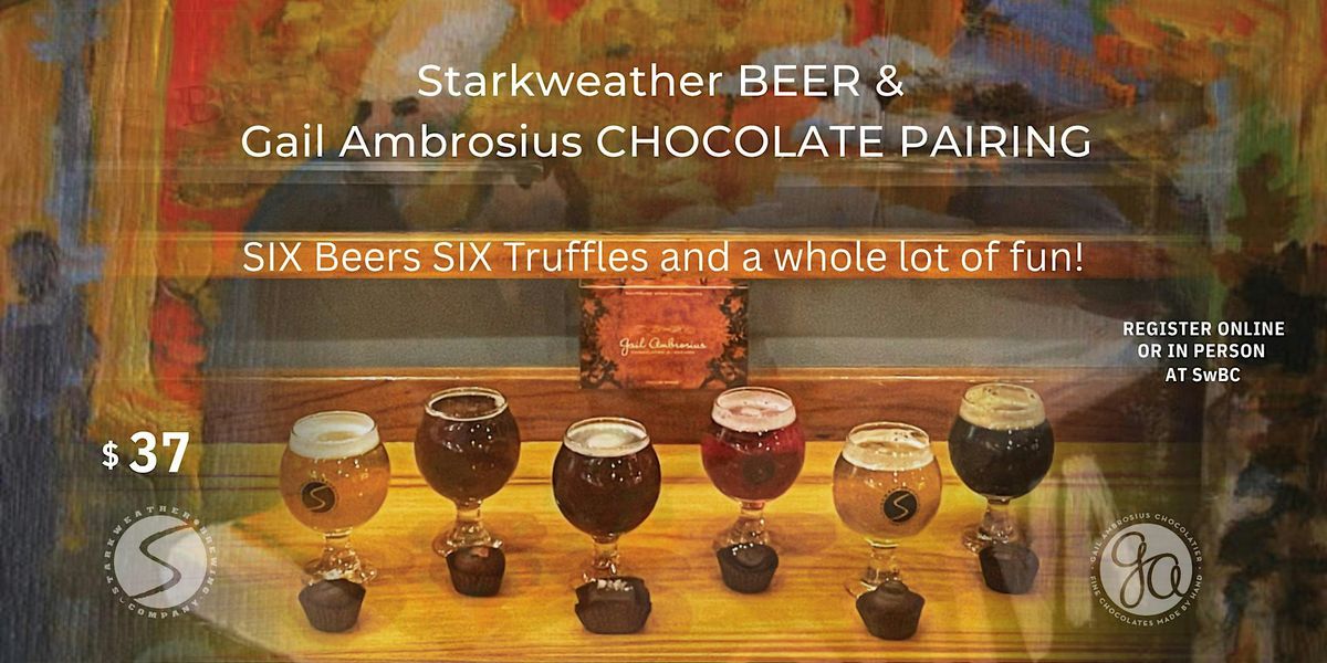 Guided Beer & Chocolate Pairing at Starkweather Brewing