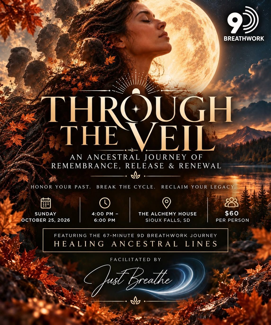 Through the Veil: 9D breathwork ancestral journey at Alchemy House