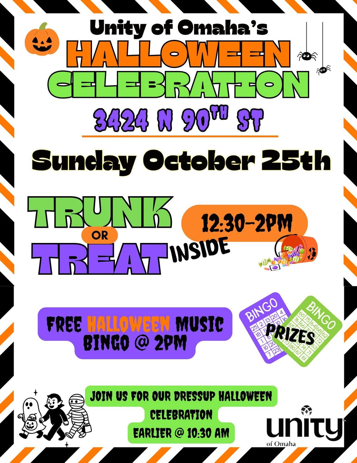 Indoor Trick or Treat at Unity of Omaha