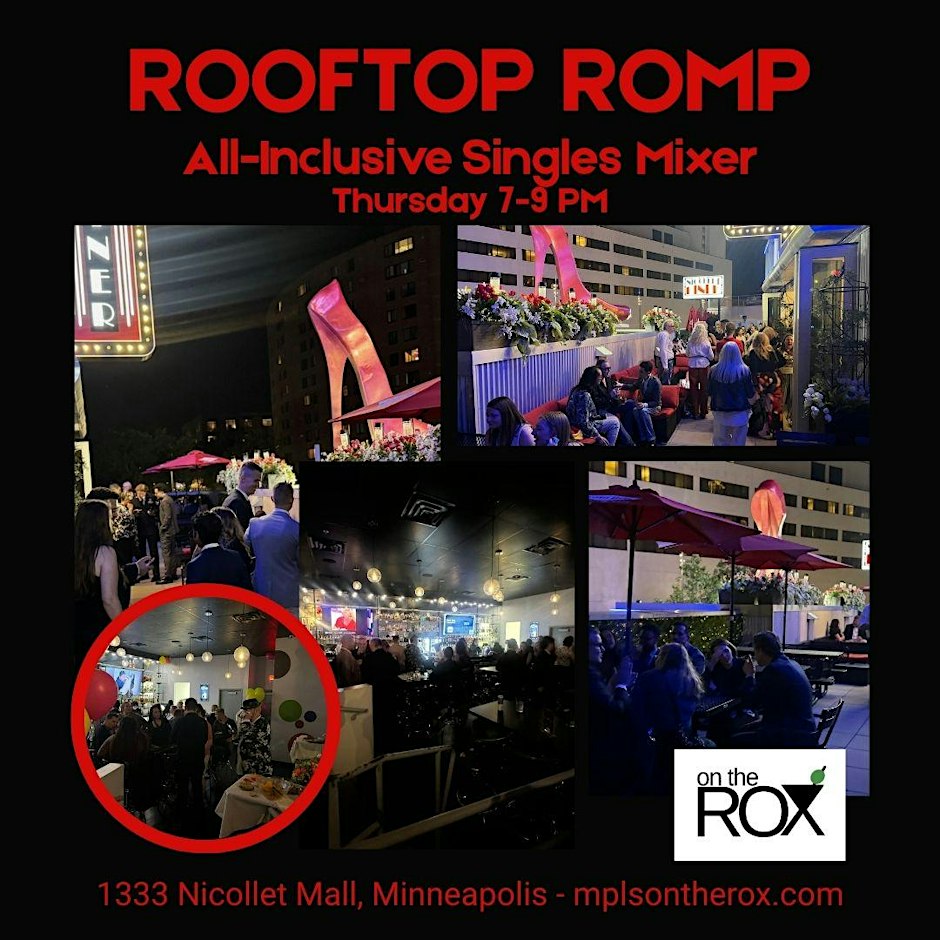 Rooftop Romp: All-Inclusive Singles Mixer