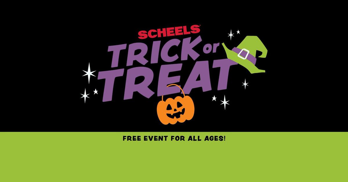 Trick-or-Treat at SCHEELS (all day)