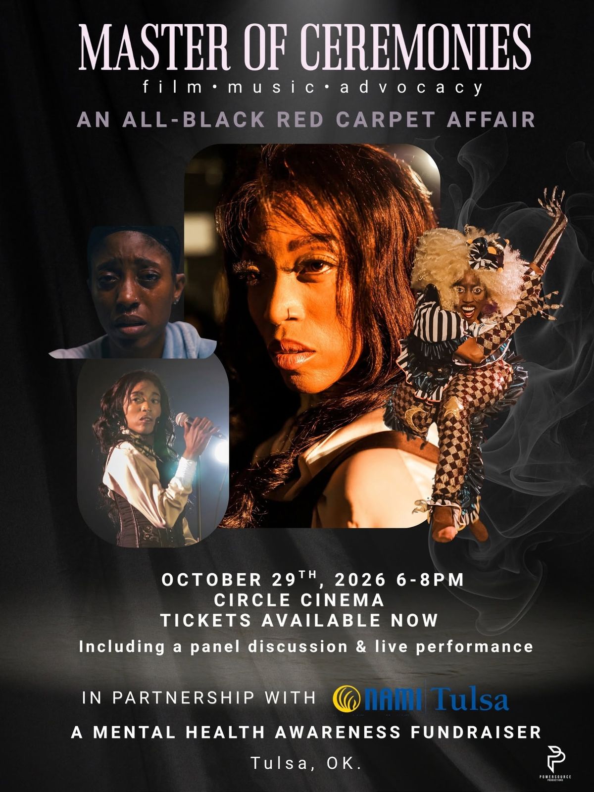 'Master of Ceremonies': Red Carpet Film, Music & Mental Health Fundraiser at Circle Cinema