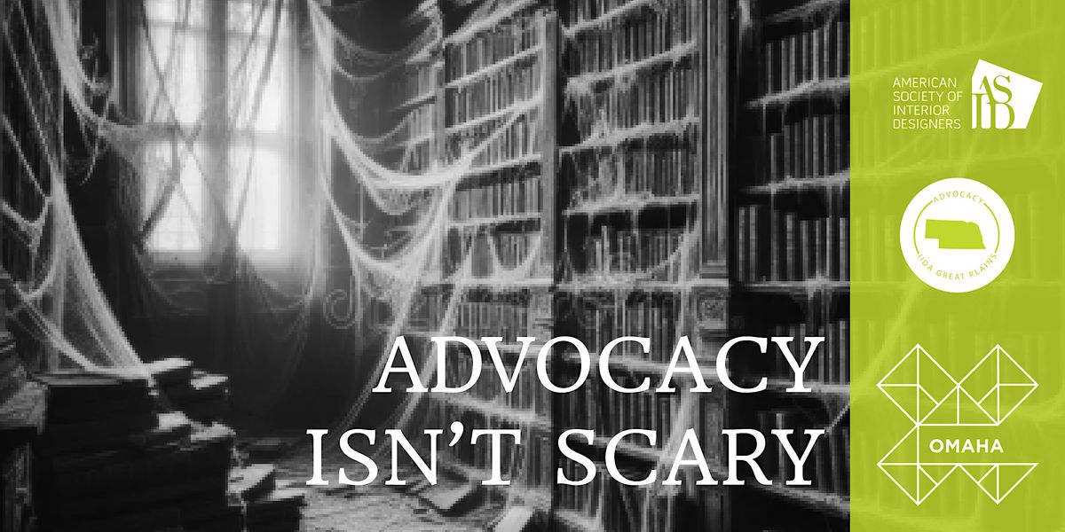 Advocacy Isn't Scary — book swap night (IIDA Great Plains)