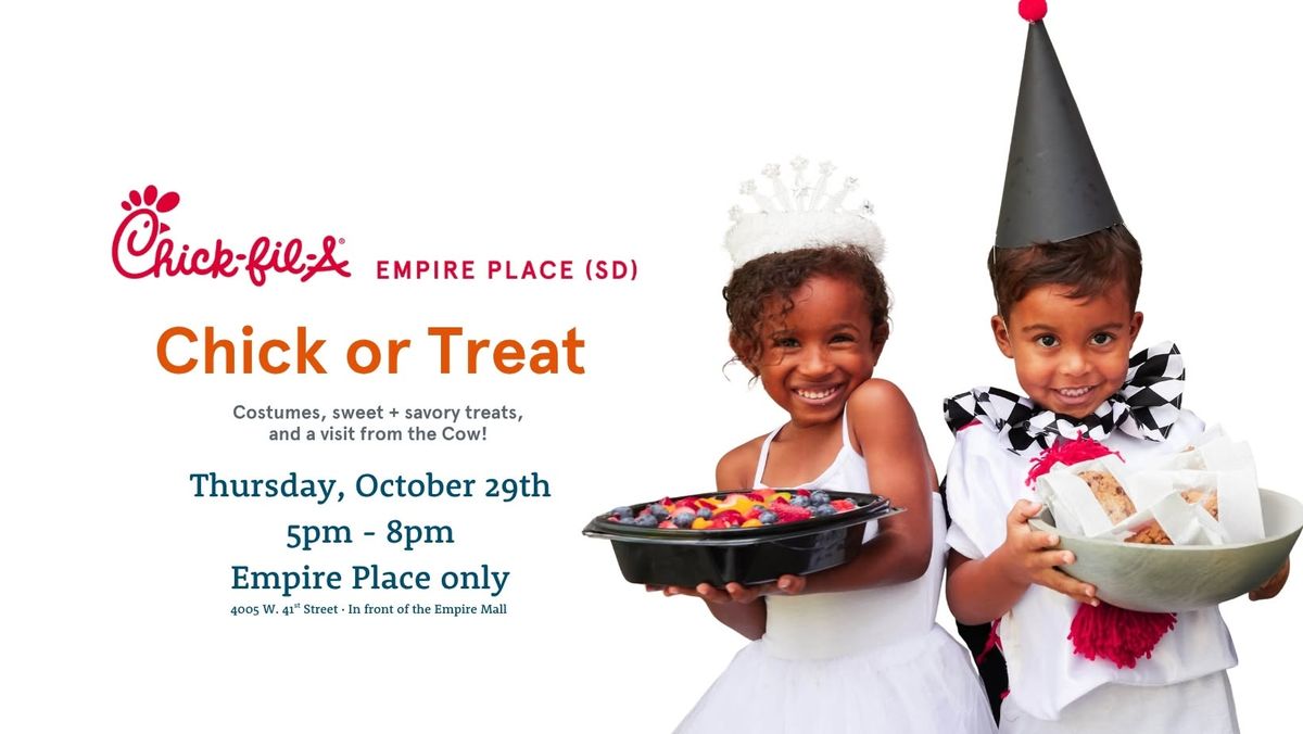 Chick-or-Treat at Chick-fil-A Empire Place (2nd annual)