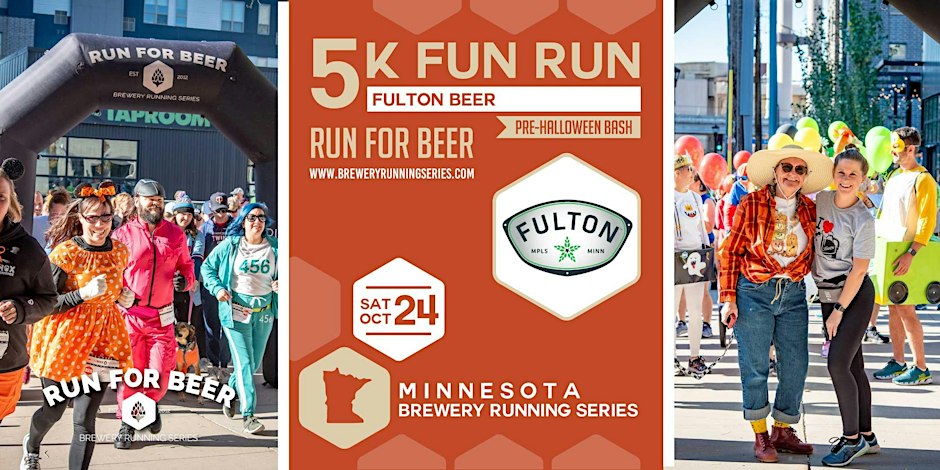 5k Fun Run x Fulton Beer Pre-Halloween Bash