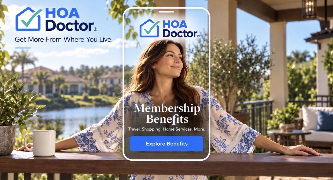 HOA Doctor Member Benefits