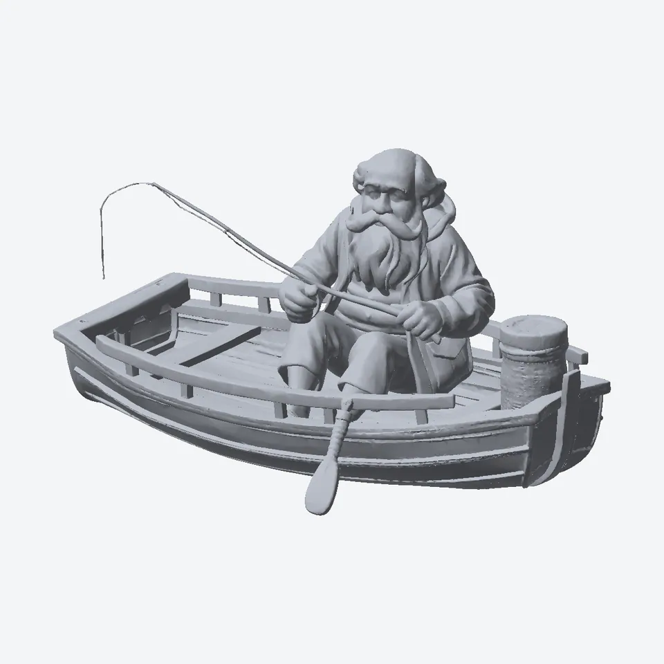 Grandpa Gone Fishing
