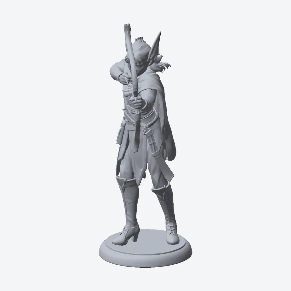 Elf Ranger Miniature