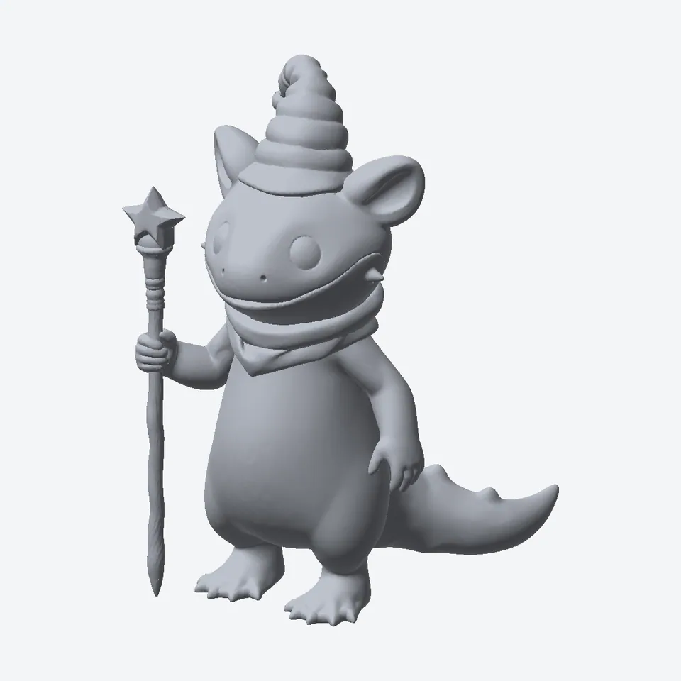 Axolotl Wizard