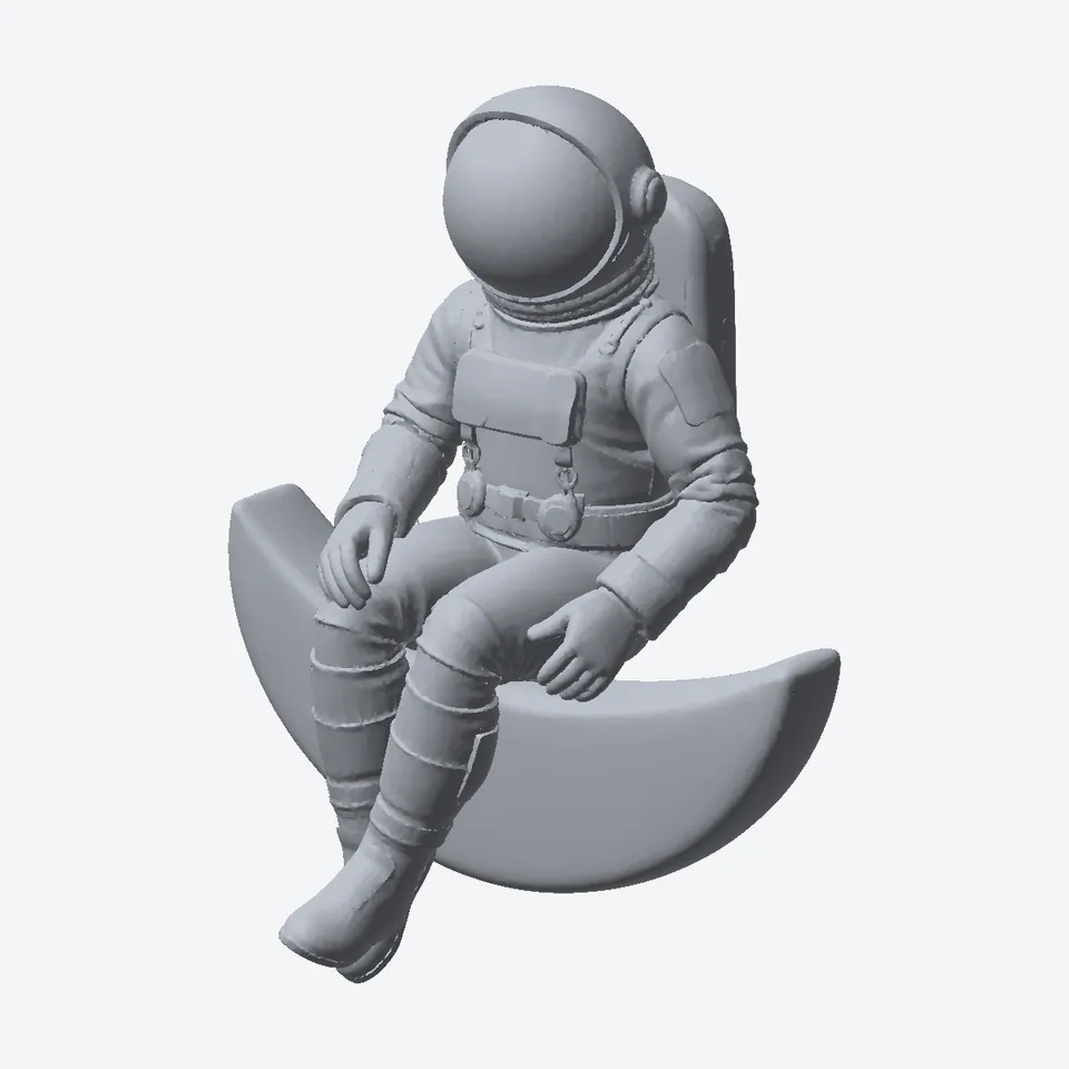 Astronaut on the Moon