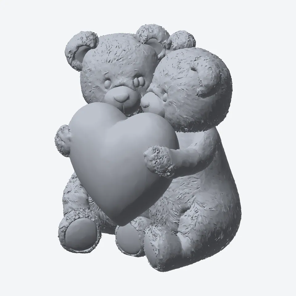 Teddy Bears With a Heart