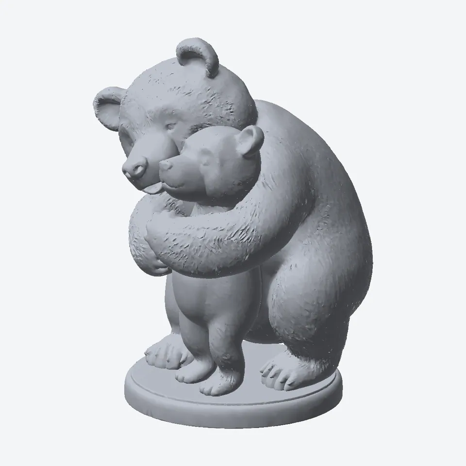 Mama Bear and Cub
