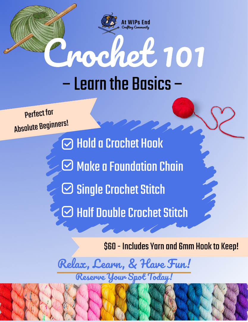 Crochet 101: Learn the Basics 🧶
