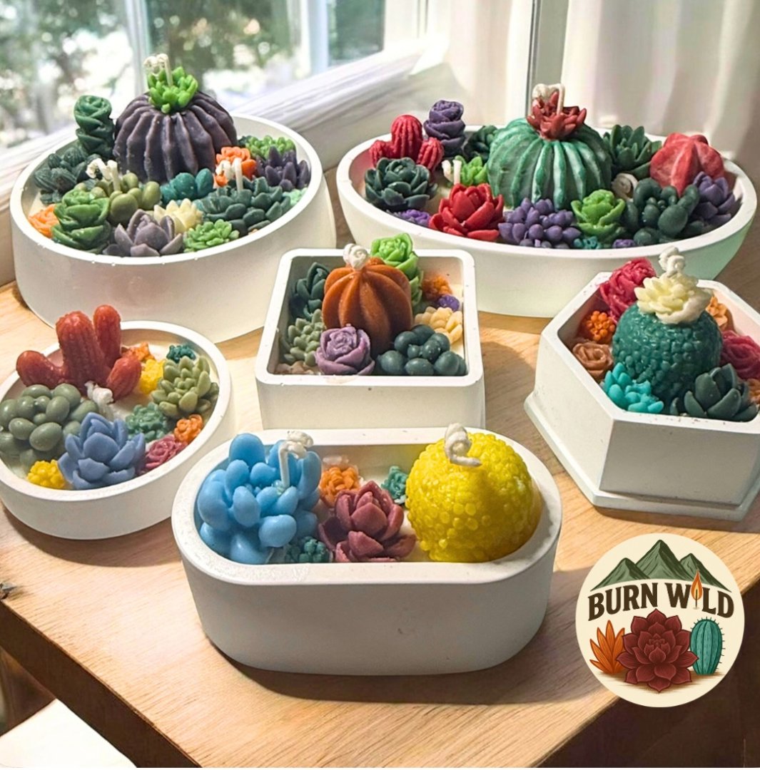 Wild Garden Candle Class 4
