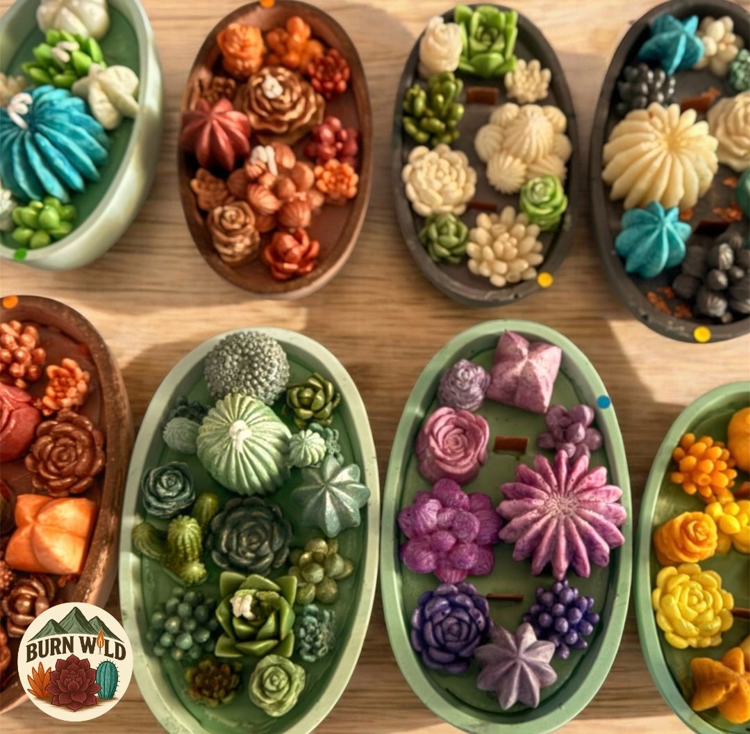 Wild Garden Candle Class 5