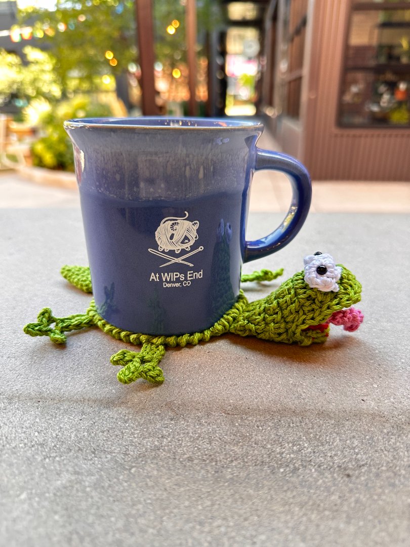 Crochet Popping Lizard Coaster Workshop 🦎🧶 | August 27, 2pm 2