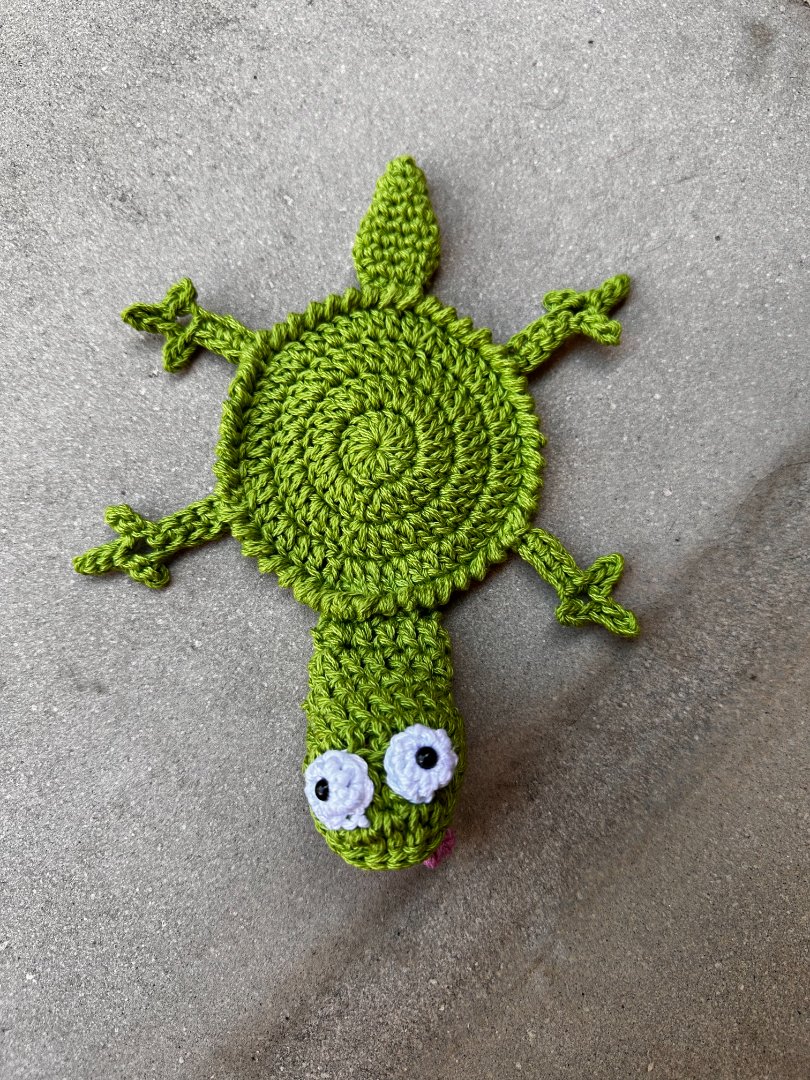 Crochet Popping Lizard Coaster Workshop 🦎🧶 | August 27, 2pm 4