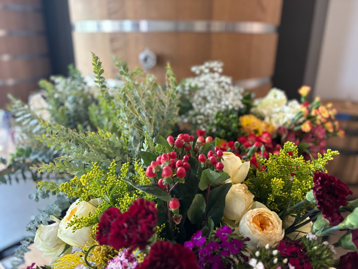 Floral Arrangements at The Salty Donut!