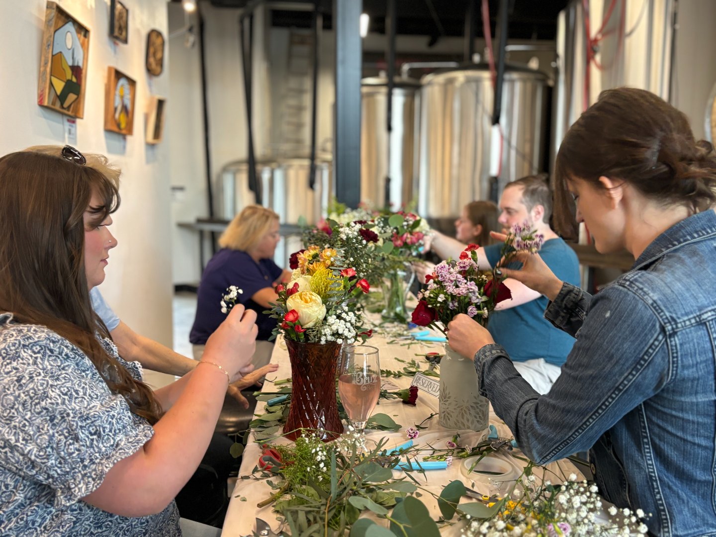 Floral Arrangements at The Salty Donut! 3