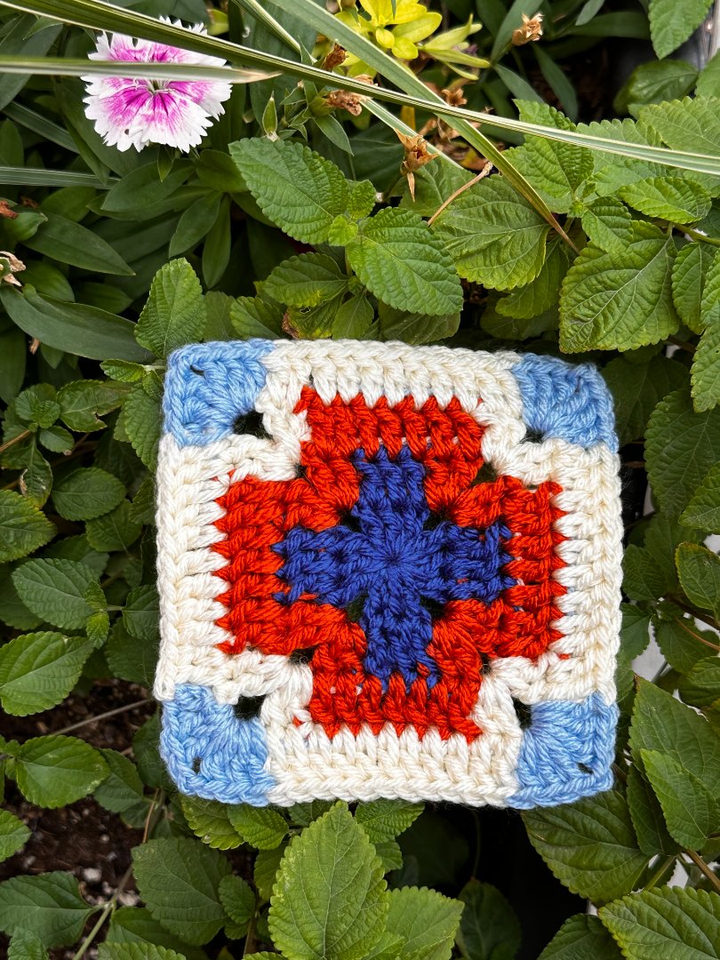 Crochet Granny Square of the Month Club! ✨ September |  September 6 3