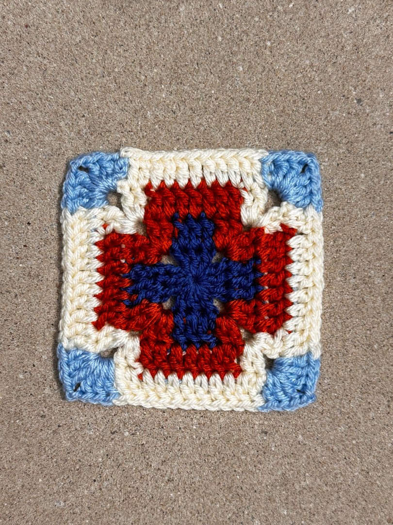 Crochet Granny Square of the Month Club! ✨ September |  September 6 5