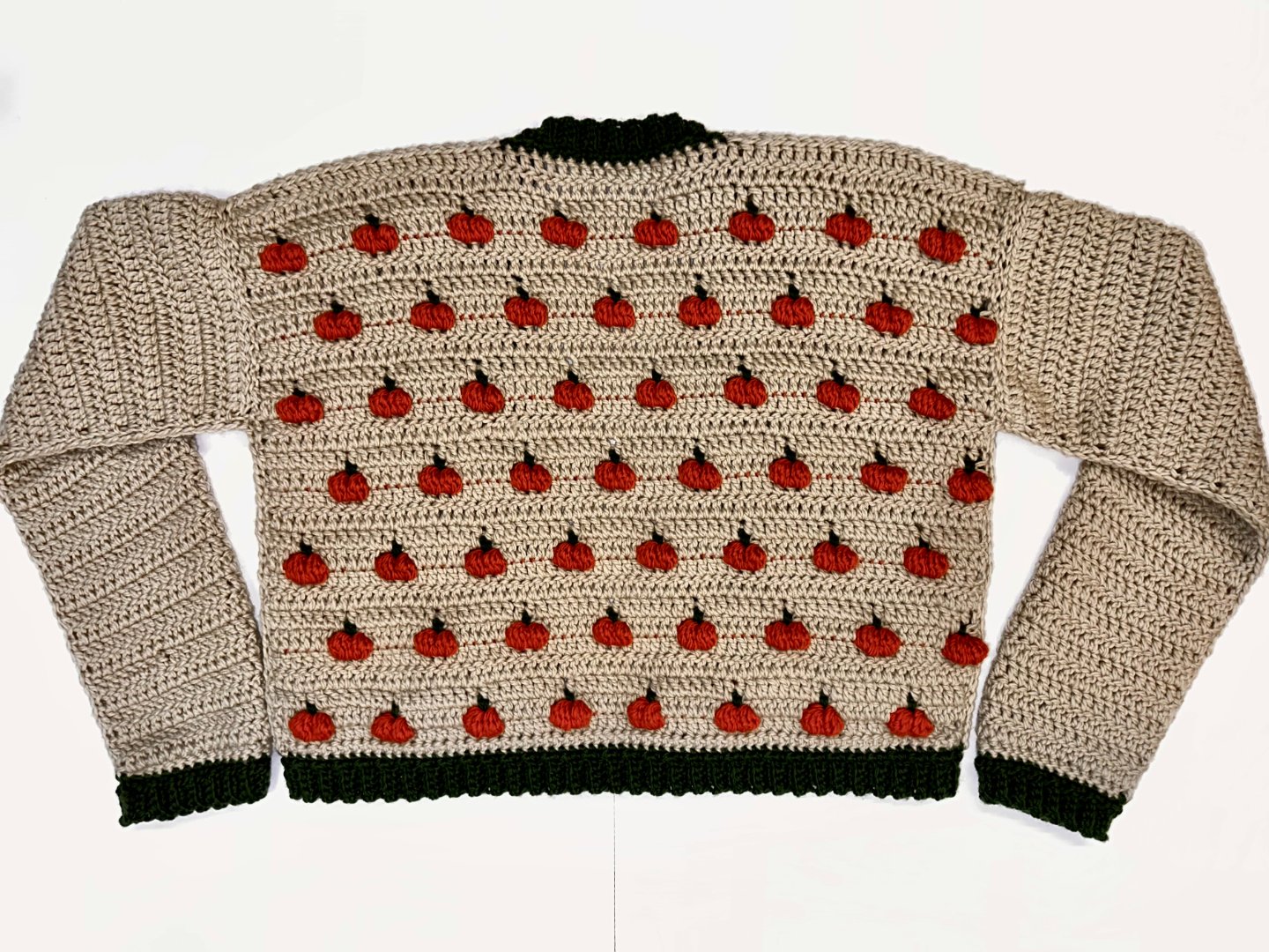 September Crochet-Along: Pumpkin Patch Stitch Cardigan 4