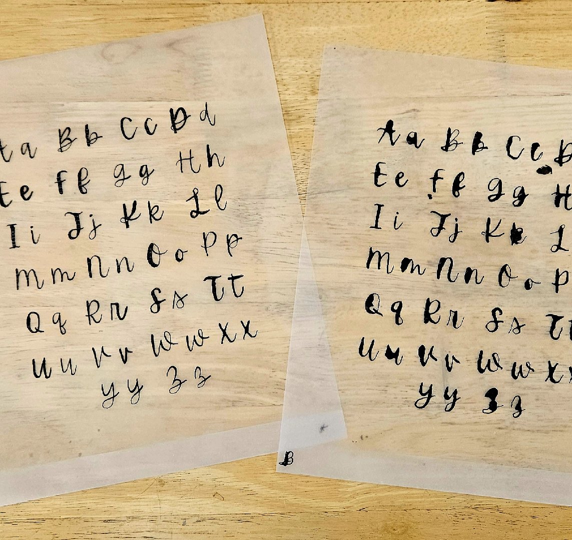 Fang-tastic Fonts & Spooky Signs: Pointed Pen Calligraphy & Halloween Door Hangers 5