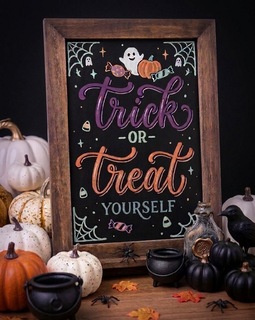 Hocus Pocus: A Halloween Chalkboard Experience