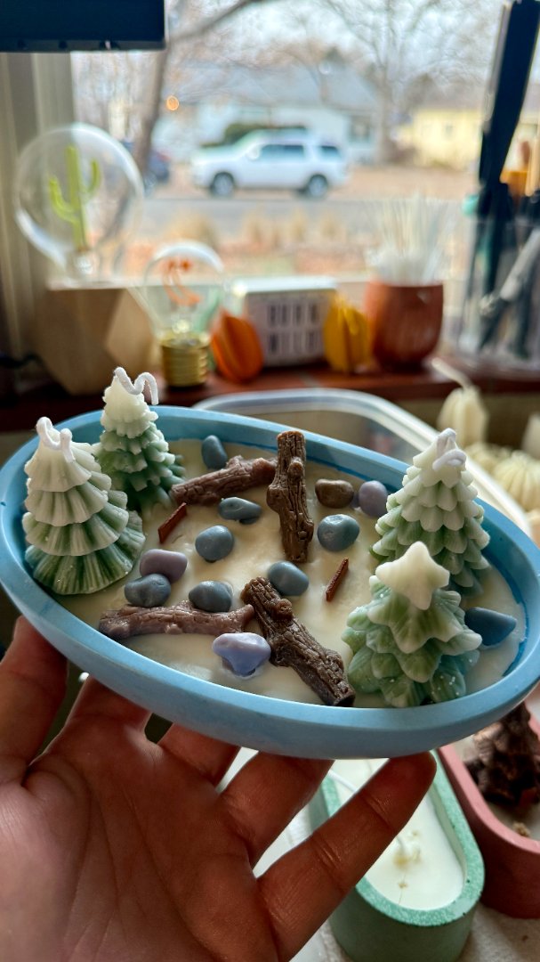 Winter Wonderland Candle Workshop 5