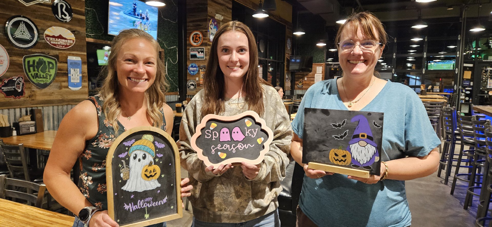 Halloween Chalkboard Signs