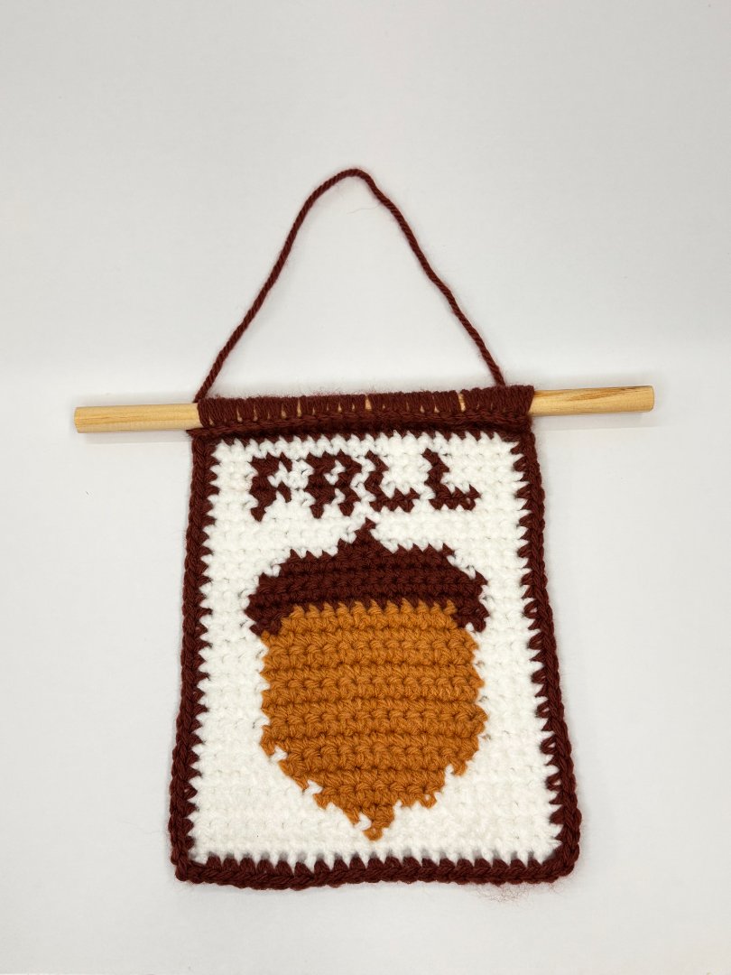 🌰 Acorn Tapestry Crochet Workshop | November 14, 12pm 2
