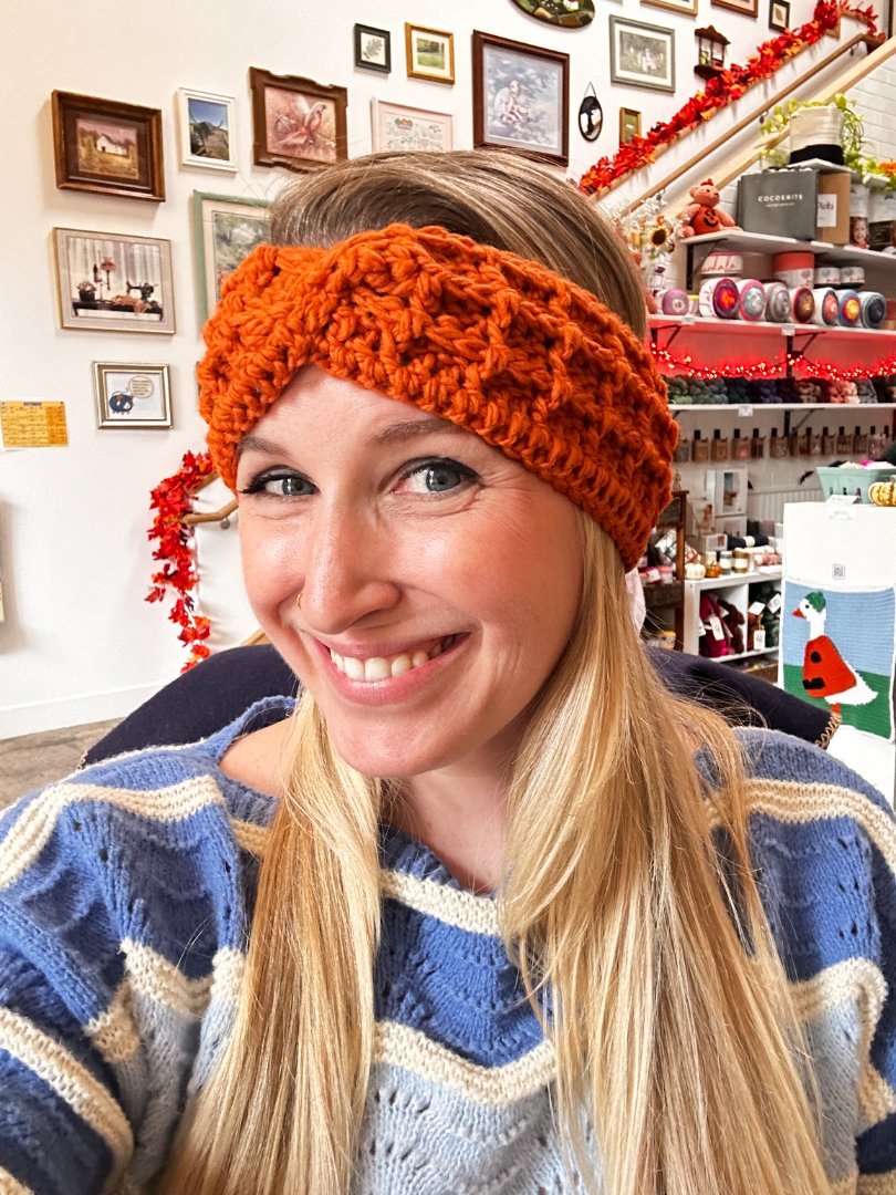 🧶 Crochet Ear Warmer Headband Workshop | November 7, 3pm 3