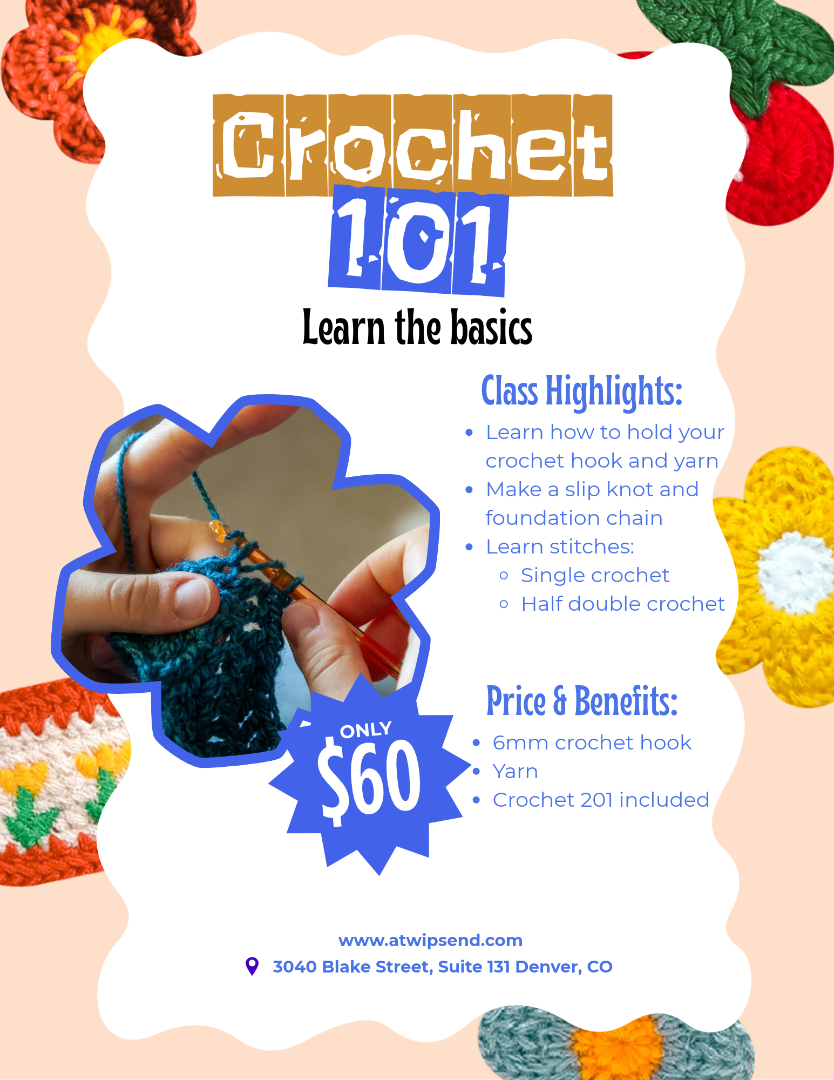 Crochet 101: Learn the Basics 🧶