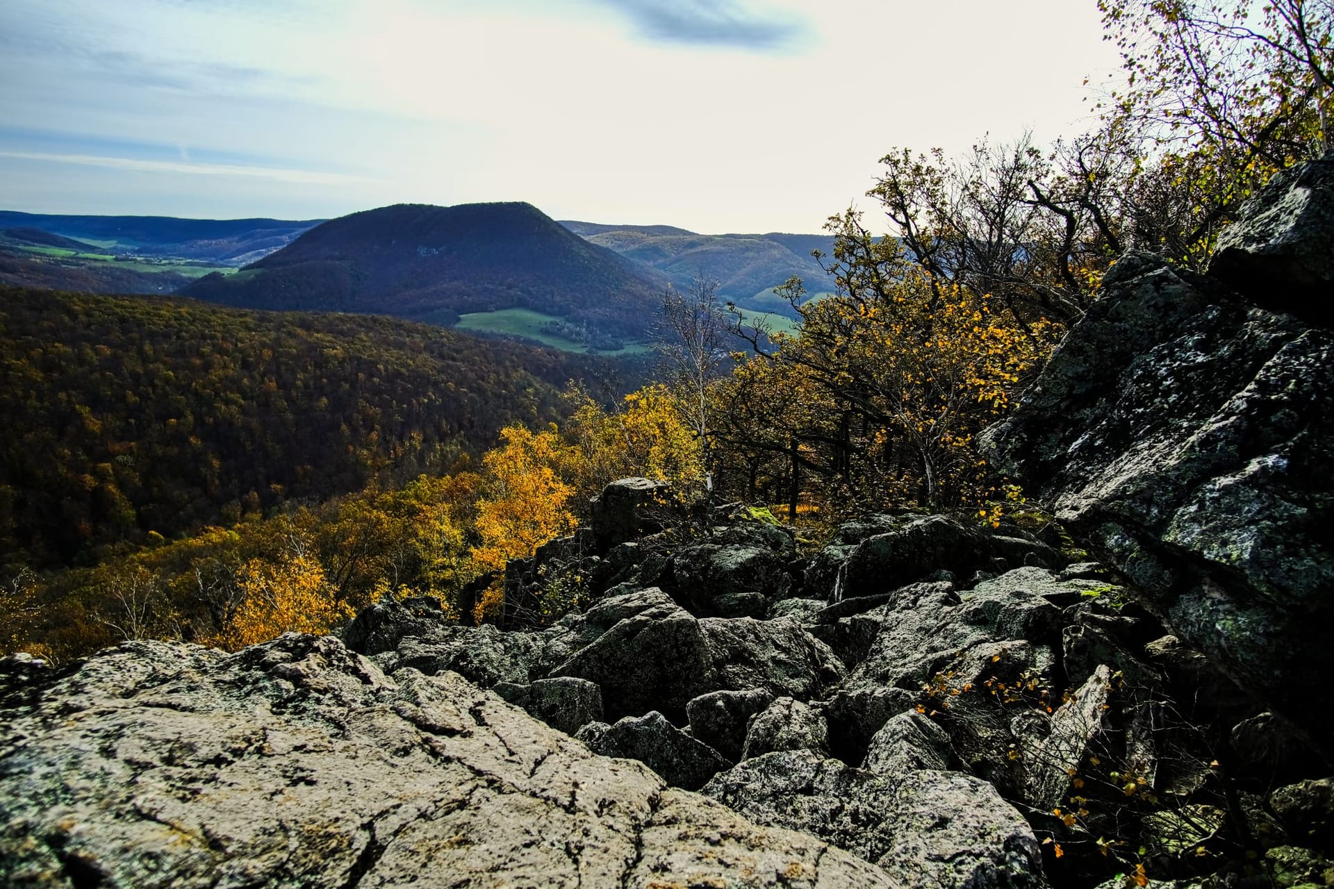 Ausritt zur Teufelsburg (Čertov hrad)